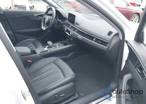 2018 Audi A4 2.0T Premium/2.0T Tech Premium from USA, damaged, VIN WAUENAF46JA097978